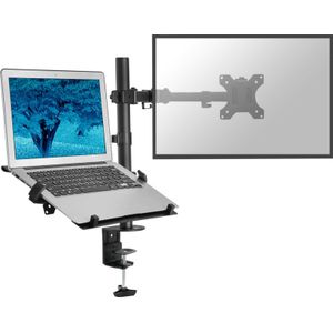 ACT Monitorarm met laptophouder, 1 scherm AC8305