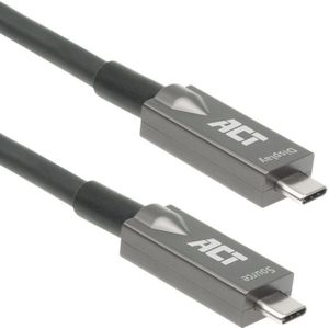 ACT Connectivity USB-C 3.2 Gen2 Active Optical Cable (AOC) aansluitkabel, 7,5m kabel