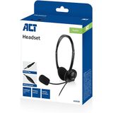 Velleman - ACTAC9330 - On-ear Headset - Zwart - 3,5mm Audio-aansluiting