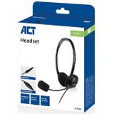 Velleman - ACTAC9330 - On-ear Headset - Zwart - 3,5mm Audio-aansluiting