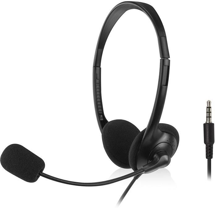 Velleman - ACTAC9330 - On-ear Headset - Zwart - 3,5mm Audio-aansluiting