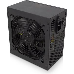 Eminent ATX vervangende PC voeding 600W (600 W), PC-voedingseenheid, Zwart