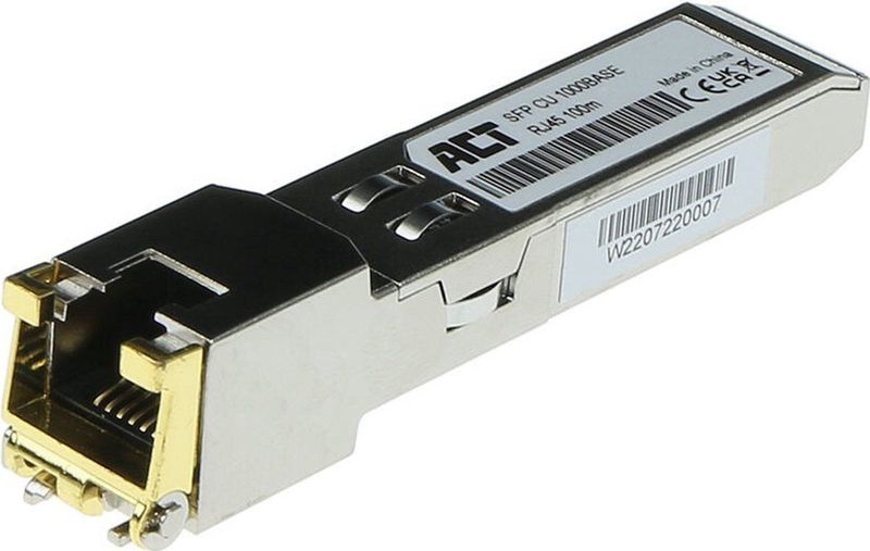 ACT - TR0055 - SFP Transceiver - Koper - 1000 Mbit/s - 1 stuk