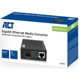 ACT Gigabit Ethernet Media Converter - 1Gbps - SFP