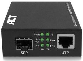 ACT Gigabit Ethernet Media Converter - 1Gbps - SFP
