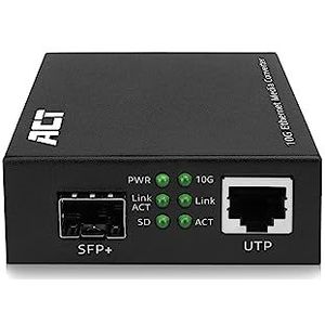 ACT Gigabit Ethernet glasvezel mediaconverter, voldoet aan 802.3ab standaard, multi-modus, enkele modus SFP+ - AC4455