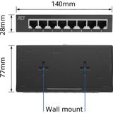 ACT Gigabit Ethernet Switch - 8 Poorten - Metalen Behuizing