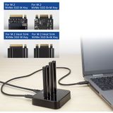 ACT M.2 NVMe/PCIe SSD Docking Station USB C | USB-C 3.2 Gen2 | AC1502