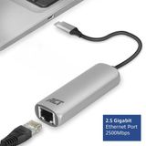 ACT USB-C Ethernet Adapter - 2.5 Gigabit - Aluminium