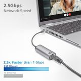 ACT USB-C Ethernet Adapter - 2.5 Gigabit - Aluminium