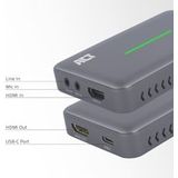 ACT - AC7600 - USB-C Video Capture Card - HDMI 4K@30Hz Capture - 4K@60Hz Passthrough
