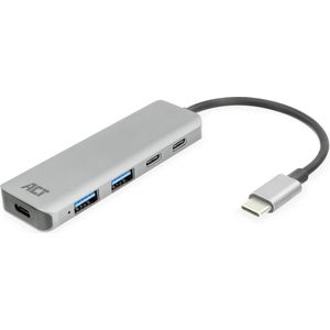 ACT USB-C hub 3.0, 2x USB-A, 2x USB-C AC7072