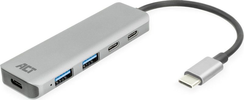ACT USB-C hub 3.0, 2x USB-A, 2x USB-C AC7072