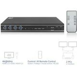 ACT - AC7914 - 2-Poorts HDMI KVM Switch - Zwart - HDMI 4K@60Hz