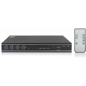 ACT - AC7914 - 2-Poorts HDMI KVM Switch - Zwart - HDMI 4K@60Hz