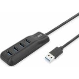 ACT - AC6320 - USB-A Hub - 4 Poorts - 5Gbps - Kabellengte 50cm