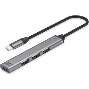 ACT USB-C hub. 3x USB-A 2.0 en 1x USB-A 3.0