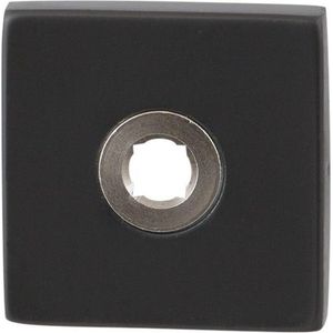 Rozet 50x50x8mm PVD antraciet