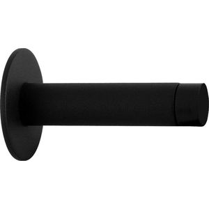 GPF Deurstopper rond 85x19/50mm zwart