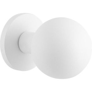 GPF Kogel voordeurknop 70mm op rozet 70mm wit