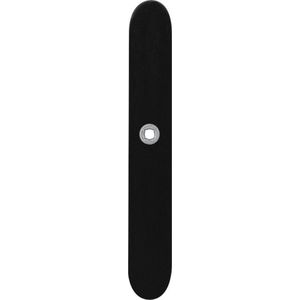 GPF Langschild XL afg enkelv 282x40x8,5mm PC72 zwart