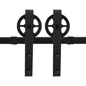 Ten Hulscher - Teho - Schuifdeursysteem - Zwart - 150 cm
