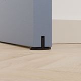 Ten Hulscher vloergeleider zwart t.b.v. schuifdeursysteem