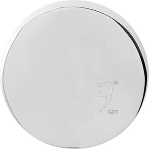GPF Ronde VH-buitenrozet SKG*** blind - RVS gepolijst