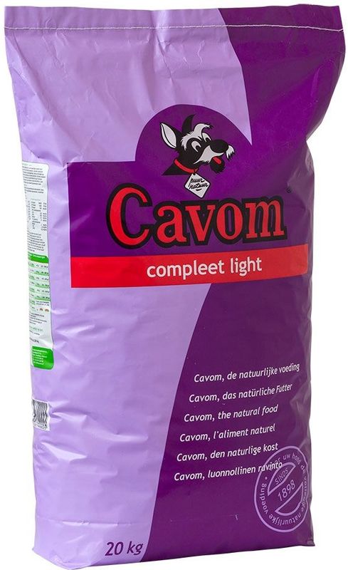 Cavom Compleet Light - Hondenvoer - Rund & Schaap - 20kg