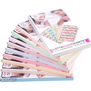 BINGO/LOTTO SCOREBLOCK - Spelaccessoire - 600 Bladen - 1 Stuk