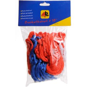 BASKETBALL NET - RED/WHITE/BLUE