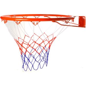 Basketbal-RING 20 mm. holle buis met net