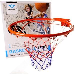 Basketbalring kleur oranje 46 cm -  Sport & Spel