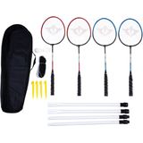 Engelhart Badminton set voor 4 spelers