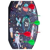 Dubbelzijdig Magnetic/Paper Space Kinder Dartboard - Darts