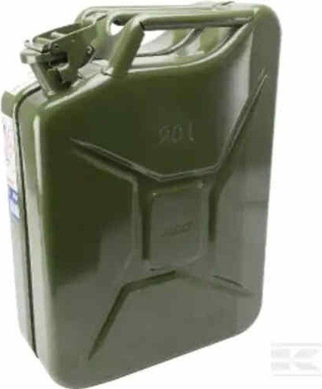 Gopart - JK575075 - Brandstof Jerrycan - Groen - 20L