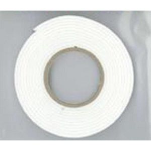 12 Stuks Foam Tape - 2mm dik, 2 meter, Dubbelzijdig Klevend.. Doos met 12 Rollen.