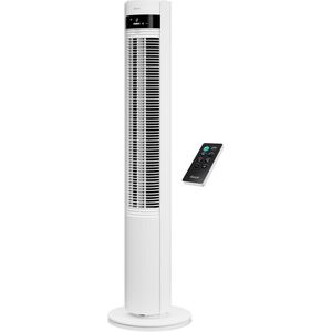 Duux Elevate – Stille Torenventilator met Ionisator – 12 Snelheden & Slimme Slaapmodus - Wit