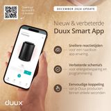Duux Threesixty 2 Smart Elektrische Kachel - Keramische Kachel - 800/1200/1800 Watt Verwarming met Thermostaat - Wit