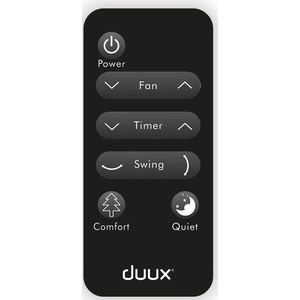 Duux - Whisper - Afstandsbediening - Zwart