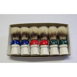 Scheerkwasten Doos - 6 Stuks - Hoogwaardige Scheerkwasten