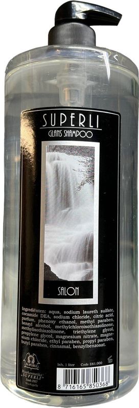Superli Deep cleansing 'Glans' shampoo 1000ml