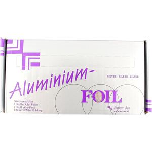 Sibel Aluminium Folie Silver 12cmx100m 480gr