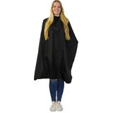 Kapmantel - Zwart - 100% Geweven Nylon