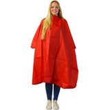 Nebur - Kapmantel - Rood - 100% Geweven Nylon - Luchtdoorlatend en Waterafstotend