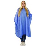 Nebur - Kapmantel - Kobalt Blauw - 100% Geweven Nylon - 148x112cm