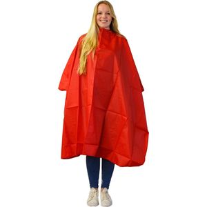 Nebur - Kapmantel - Antraciet - 100% Geweven Nylon - Luchtdoorlatend