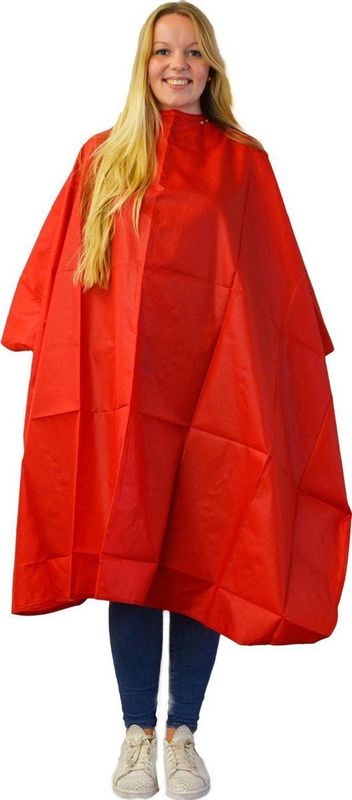 Nebur - Kapmantel - Antraciet - 100% Geweven Nylon - Luchtdoorlatend