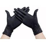 Nitrile - Handschoenen - Zwart - Poeder/Latex vrij - 100stuks