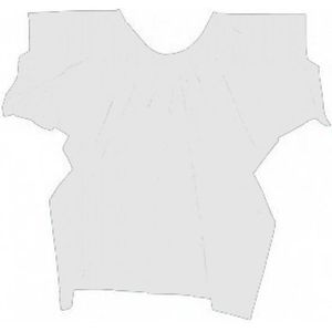 Kapmantel - Wit - 100% Geweven Nylon